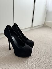 Ysl black suede for sale  LONDON