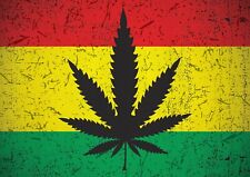 Cannabis rasta flag for sale  Shipping to Ireland