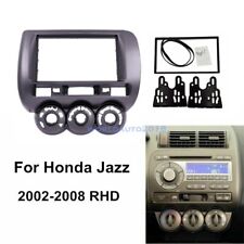 Quadro de painel fáscia rádio estéreo 2Din para Honda Jazz manual A/C RHD 2002-2008 comprar usado  Enviando para Brazil