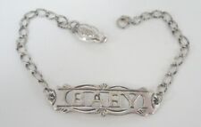 sterling silver baby bracelet for sale  Forest Grove