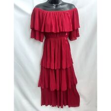 Vestido Mediodi Romántico Talla S Flamenco Tango Fluido Brujo, usado segunda mano  Embacar hacia Argentina