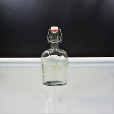 Clear glass flask for sale  Shipping to Ireland
