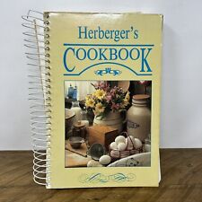 Libro de cocina vintage 1990 recetas favoritas de los empleados de Herberger's encuadernado en espiral segunda mano  Embacar hacia Argentina