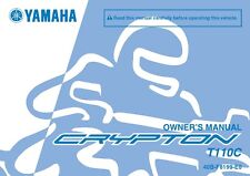 Usado, Livro manual do proprietário Yamaha 2009 T110C Crypton comprar usado  Enviando para Brazil