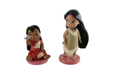 Mini figuras de Pocahontas y Lilo de la colección de animadores de Disney para niños pequeños, usado segunda mano  Embacar hacia Argentina