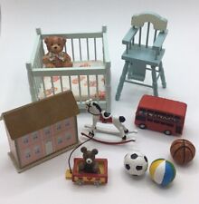 Móveis e brinquedos para quarto de bebê para casa de bonecas, usado comprar usado  Enviando para Brazil
