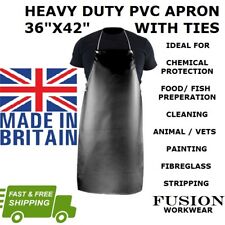 Apron black pvc for sale  HORNSEA