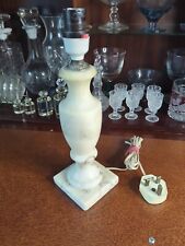 Vintage alabaster lamp for sale  TELFORD