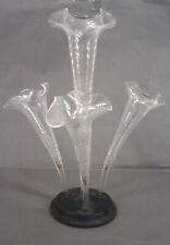 Victorian glass epergne for sale  MAIDENHEAD