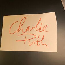 Charlie puth authentic for sale  Ireland