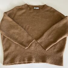 Zara Knit brown camel sweater for sale  Shipping to South Africa