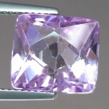 7.49cts Fancy Cushion Checker Pink Natural Kunzite Loose Genuine Gemstones for sale  Shipping to South Africa