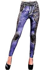 legging leopardati usato  Italia