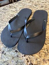 Sandalias de ducha negras talla 11 - 12 playa piscina zapatos de verano segunda mano  Embacar hacia Argentina