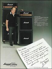 Mr. Jim Marshall 3201 Mini-Stack combo amplificadores de guitarra anúncio 1984 anúncio impressão comprar usado  Enviando para Brazil