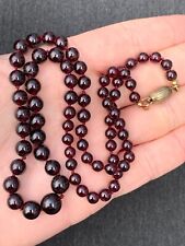 garnet necklace for sale  BRIGHTON