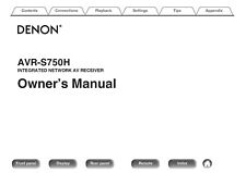 denon avr s760h manual for sale  Santee