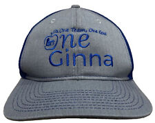 Boné de beisebol One Team, One Goal, One Ginna malha azul SnapBack, usado comprar usado  Enviando para Brazil