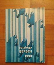 Catalogo bèrben 1980 usato  Macerata