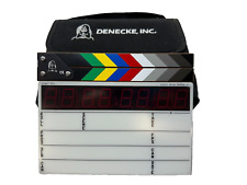 Denecke TS-C Compact Timecode Slate (Color Clapper, EL Retroiluminado) con Estuche segunda mano  Embacar hacia Argentina