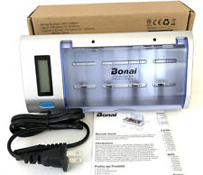 Carregador de bateria universal LCD BONAI para AA, AAA, C, D, 9V Ni-MH Ni-CD comprar usado  Enviando para Brazil