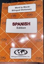 Edición Española Diccionario Bilingüe Palabra a Palabra por C. Sesma Libro de bolsillo, usado segunda mano  Embacar hacia Argentina