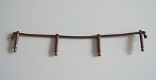 PLAYMOBIL (P351) JUNGLE - Dark Brown Suspension Bridge Balustrade 3016 5557  for sale  Shipping to South Africa