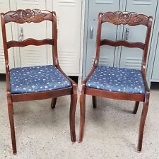 4 wooden dining chairs for sale  Fort Wayne