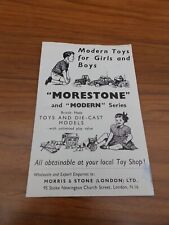 morestone toys for sale  KEIGHLEY