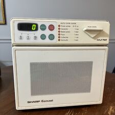 ( 1994) SHARP Carousel HALF PINT Microwave Oven R-1A56 W/ Manual Tested Works for sale  Myrtle Beach