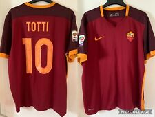 Camisa a.s. Roma Home 2015/16 Adultos XL TOTTI 10 comprar usado  Enviando para Brazil