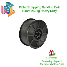 Pallet Strapping Banding Coil 12mm 260kg Heavy Duty *FREE NEXT DAY DELIVERY* for sale  Shipping to South Africa