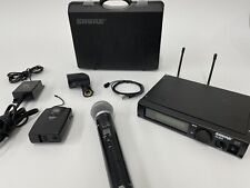 Sistema de micrófono inalámbrico Shure con SM58 y paquete de cuerpo/micrófono de solapa - J1 554-590 MHz segunda mano  Embacar hacia Argentina