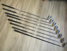 Used, SET OF WILSON DEEP RED GOLF CLUB IRONS 3 4 5 6 7 8 9 & S for sale  Shipping to South Africa