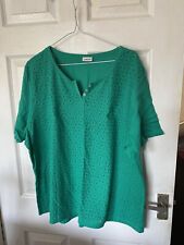Ladies green top for sale  SCUNTHORPE