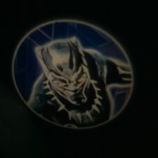 Luz nocturna LED proyectable Marvel Black Panther encendido/apagado automático, usado segunda mano  Embacar hacia Argentina