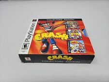 Crash Bandicoot Collectors' Edition (PS1) Complete CIB 3 Games Tested Nice Discs, used for sale  Shipping to South Africa