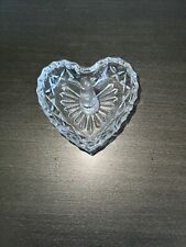 Vintage crystal heart for sale  Springhill