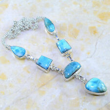 Collier argent larimar d'occasion  Beaune-la-Rolande