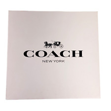 Caixa de presente Coach rosa vazia 10" x 9-3/4" comprar usado  Enviando para Brazil