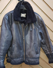 Leather flying jacket for sale  BRIDGEND