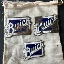 Used, Buick RARE Vintage Classic Radiator Emblem Authentic Original Enamel Lot Of 3 for sale  Shipping to South Africa