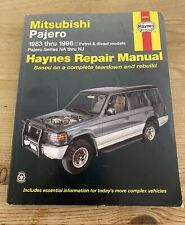 Haynes mitsubishi pajero for sale  DEWSBURY