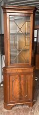 mahogany corner cabinet for sale  PETERBOROUGH