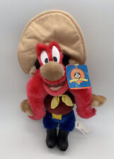 Vintage 1997 Looney Tunes 11” Yosemite Sam Plush Stuffed  Toy Ace Novelty Inc for sale  Flushing