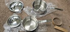 Kirkland Signature 5-Ply Clad Stainless Steel 2 QT and 3 QT Saucepan with Lid for sale  Shipping to South Africa