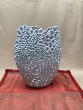 Ceramic filiagree vase for sale  Topeka