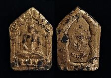 "Pra Khun Phaen Gold face 2518" (LP. TIM) Wat LaHanRai (amuleto escolhe proprietário), usado comprar usado  Enviando para Brazil