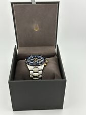 Relógio de pulso masculino Bulova Marine Star 98B400 prata aço inoxidável mostrador analógico comprar usado  Enviando para Brazil