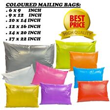 Coloured mailing bags for sale  LEICESTER